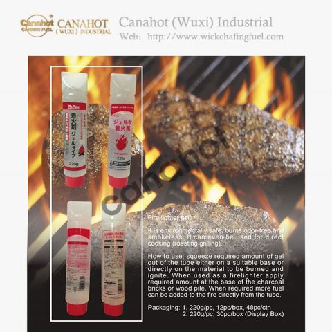 Ethanol Ignition Gel (Fire Lighter) For Outdoor Catering